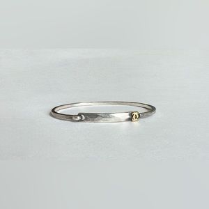 Cartier Vintage 1960s Bracelet Signed 18 Karat Gold Sterling Silver Rare